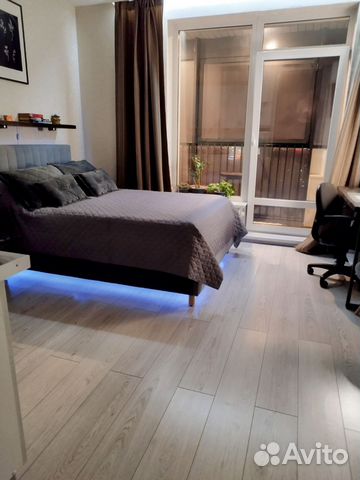 

Квартира-студия, 28 м², 1 кровать