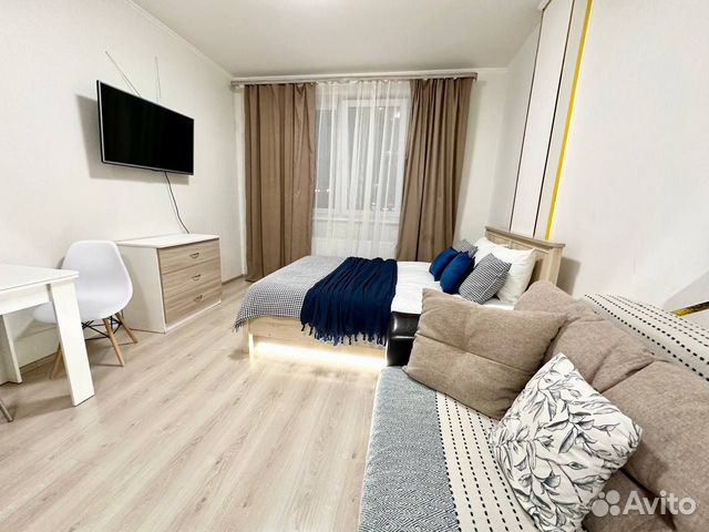 

Квартира-студия, 34,3 м², 2 кровати