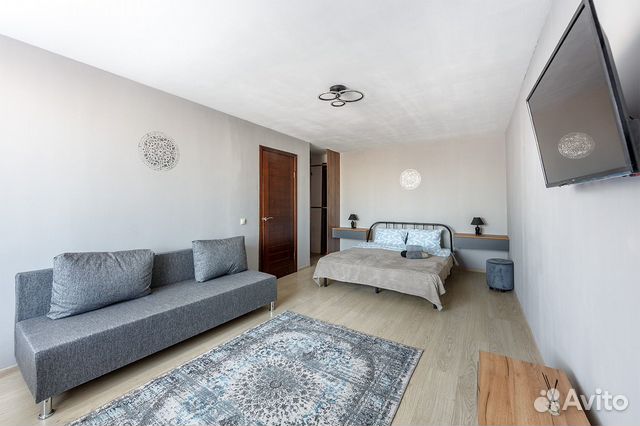 

1-к. квартира, 37 м², 2 кровати