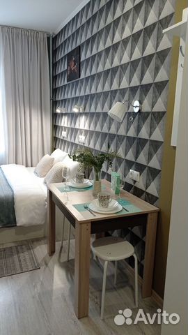 

Квартира-студия, 18 м², 1 кровать