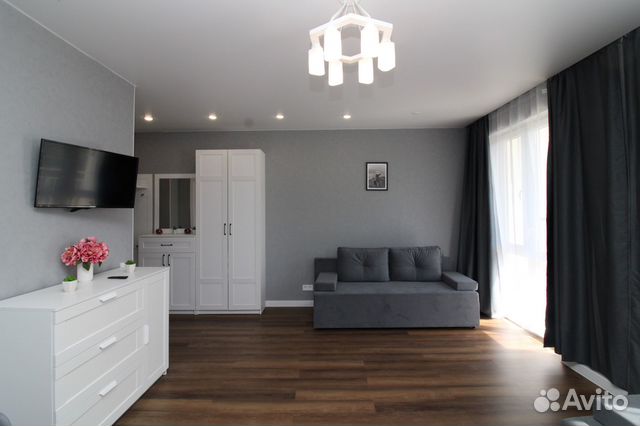 

Квартира-студия, 35 м², 2 кровати