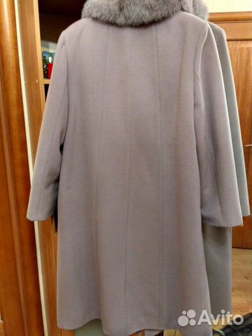 Зимнее пальто светло сиреневое 58р Зимнее пальто светло сиреневое 58р