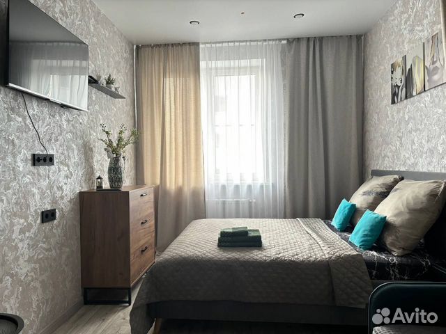 

Квартира-студия, 35 м², 2 кровати