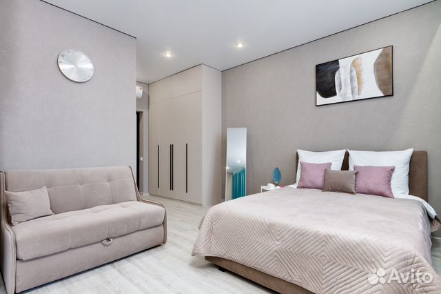 

Квартира-студия, 28 м², 2 кровати