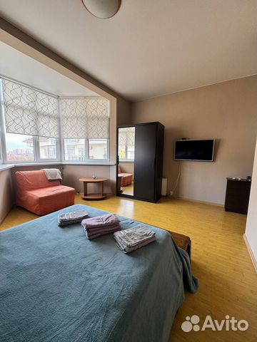 

1-к. квартира, 40 м², 2 кровати