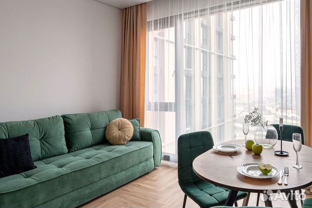 

1-к. квартира, 37,4 м², 2 кровати