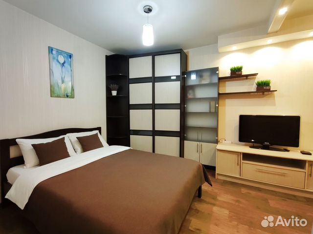 

1-к. квартира, 34 м², 2 кровати