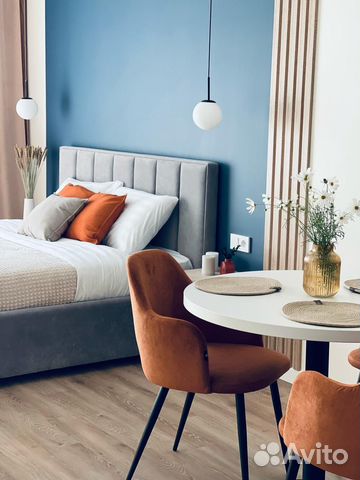 

Квартира-студия, 35 м², 2 кровати