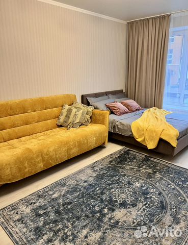 

1-к. квартира, 40 м², 2 кровати