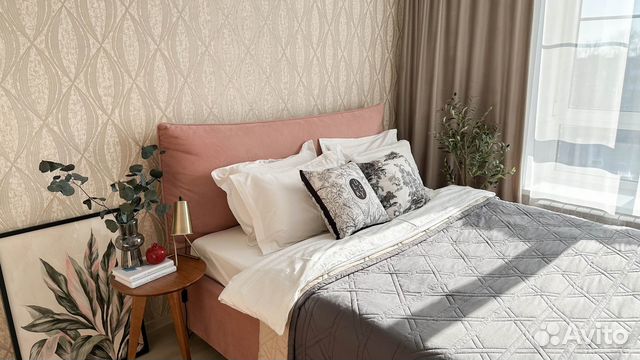 

1-к. квартира, 43 м², 2 кровати