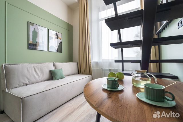 

Квартира-студия, 25 м², 2 кровати