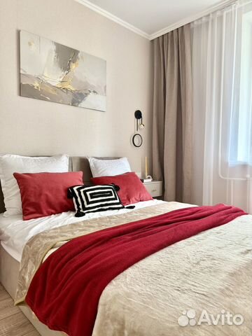 

1-к. квартира, 35 м², 2 кровати