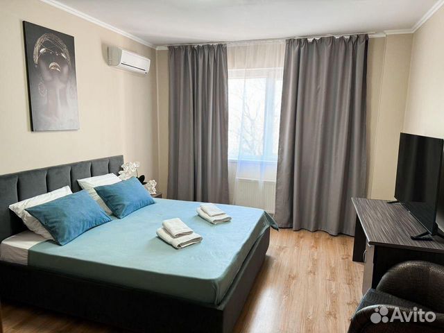 

1-к. квартира, 39 м², 2 кровати