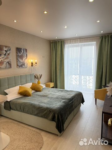 

1-к. квартира, 40 м², 2 кровати
