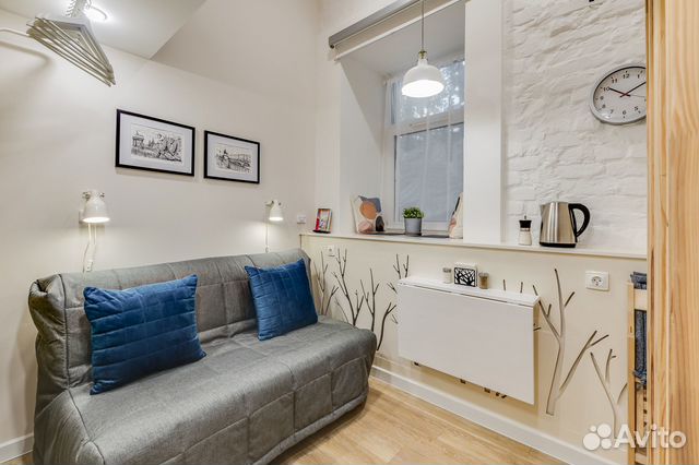 

Квартира-студия, 14 м², 2 кровати