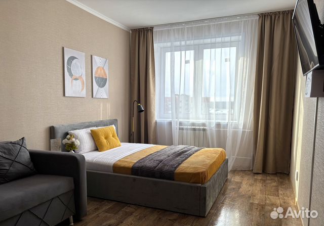 

1-к. квартира, 40 м², 3 кровати