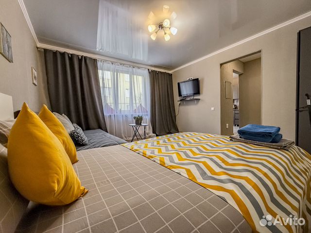 

1-к. квартира, 33 м², 2 кровати