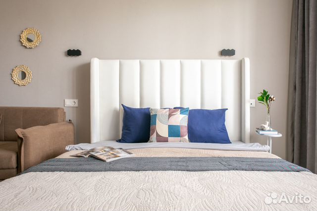 

Квартира-студия, 33 м², 2 кровати