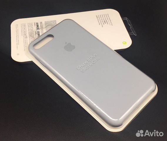 iPhone 8Plus Apple Silicon Case 8 Plus Mist Blue