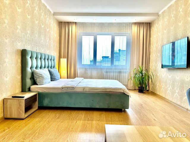 

1-к. квартира, 43 м², 2 кровати
