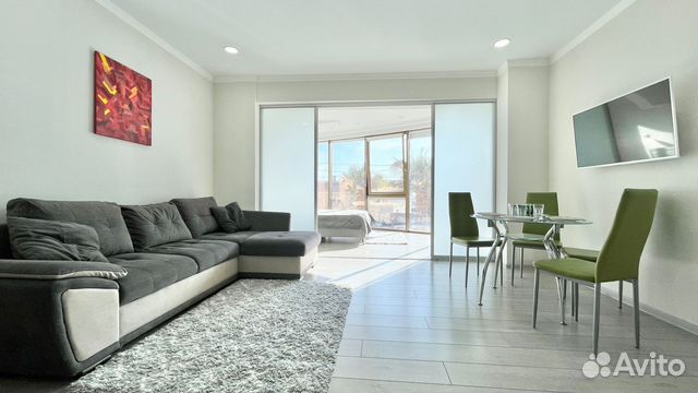 

1-к. квартира, 50 м², 2 кровати