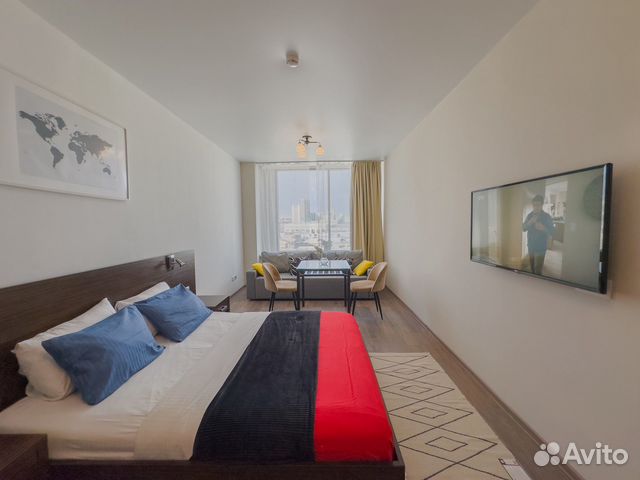 

Квартира-студия, 40 м², 2 кровати