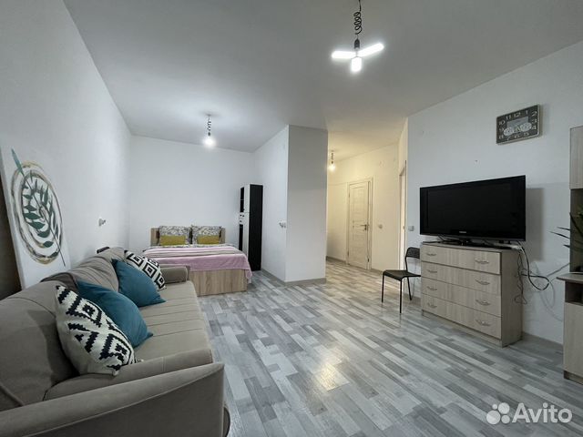 

1-к. квартира, 45 м², 2 кровати
