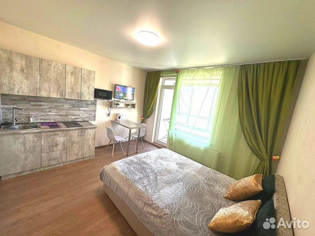 

Квартира-студия, 24 м², 1 кровать