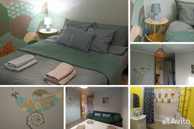 

1-к. квартира, 35 м², 2 кровати
