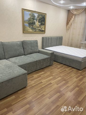 

1-к. квартира, 52 м², 2 кровати