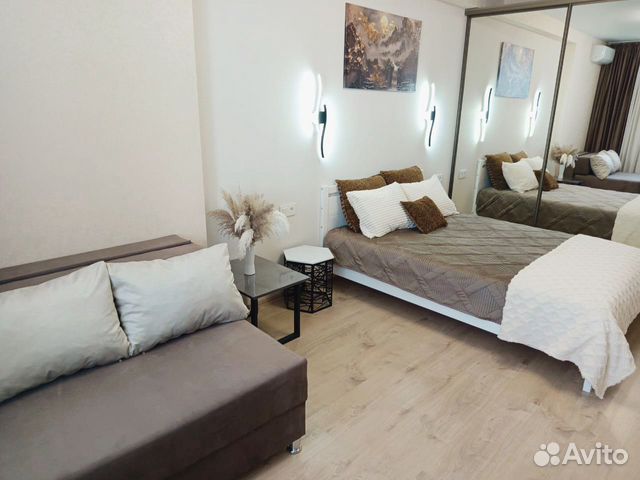 

1-к. квартира, 40 м², 2 кровати