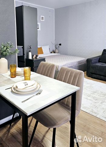 

Квартира-студия, 35 м², 2 кровати