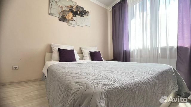 

1-к. квартира, 40 м², 2 кровати