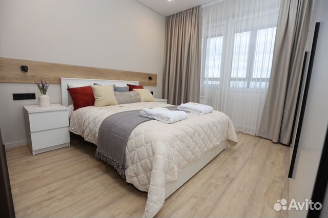 

1-к. квартира, 40 м², 2 кровати
