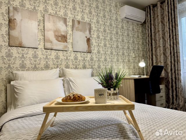 

1-к. квартира, 36 м², 2 кровати