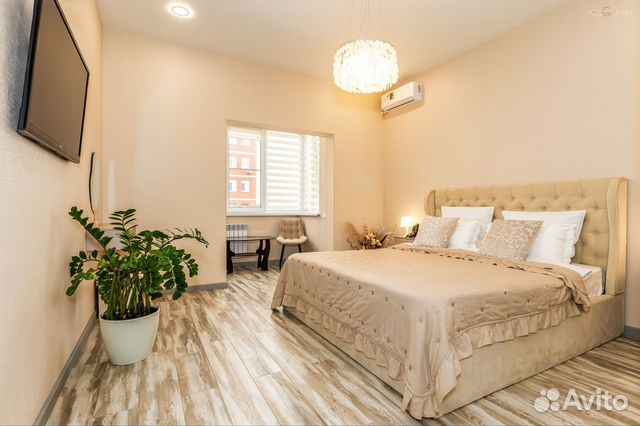 

1-к. квартира, 46 м², 2 кровати