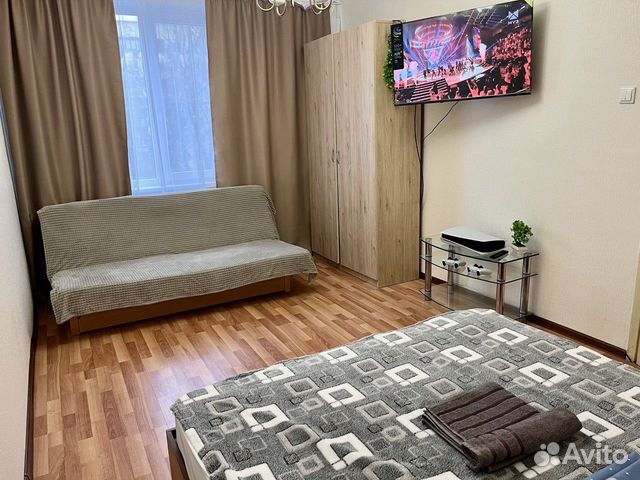 

1-к. квартира, 37 м², 2 кровати