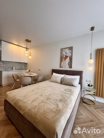 

Квартира-студия, 23 м², 2 кровати