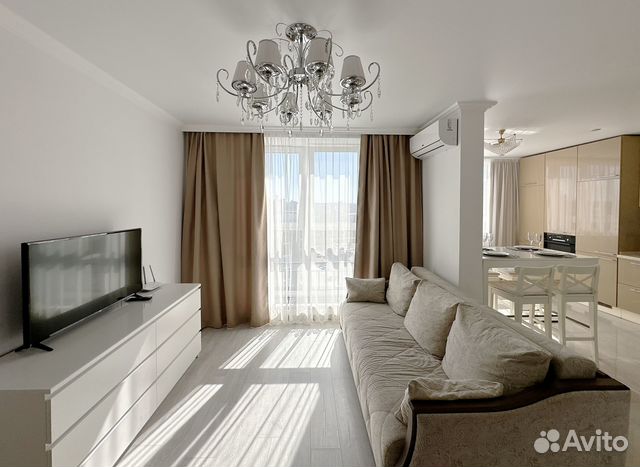 

1-к. квартира, 45 м², 2 кровати