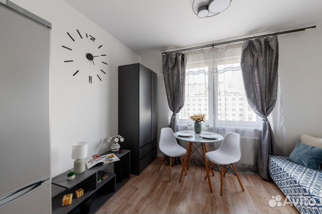 

Квартира-студия, 25 м², 1 кровать