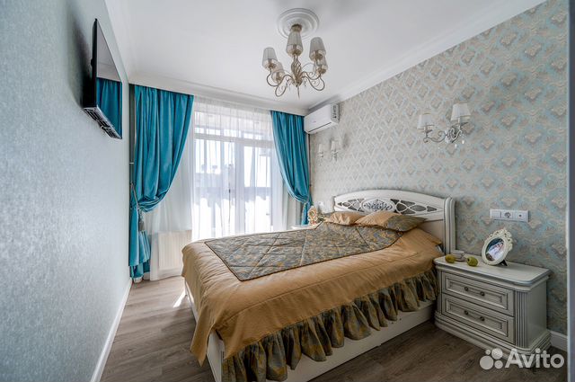 

1-к. квартира, 43 м², 3 кровати