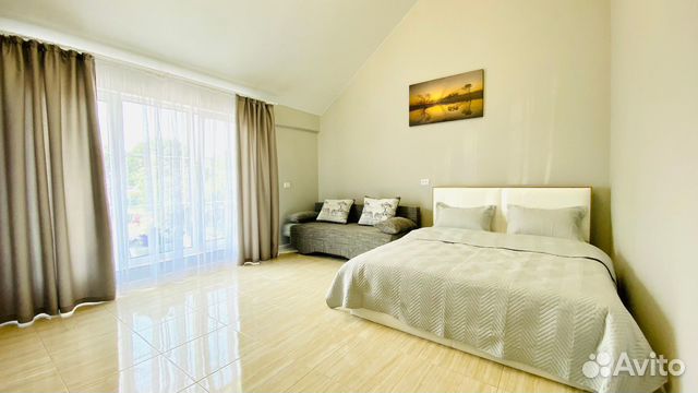 

Квартира-студия, 28 м², 2 кровати