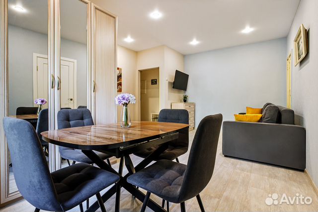 

2-к. квартира, 45 м², 2 кровати
