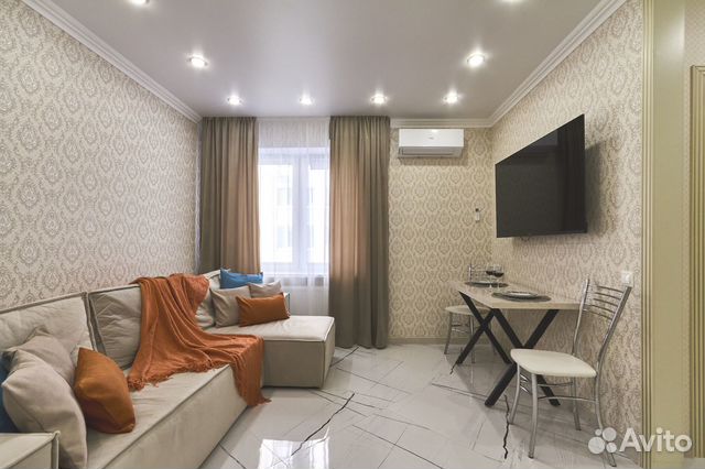 

1-к. квартира, 43 м², 2 кровати