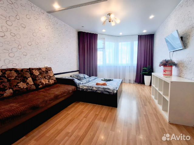 

1-к. квартира, 50 м², 2 кровати