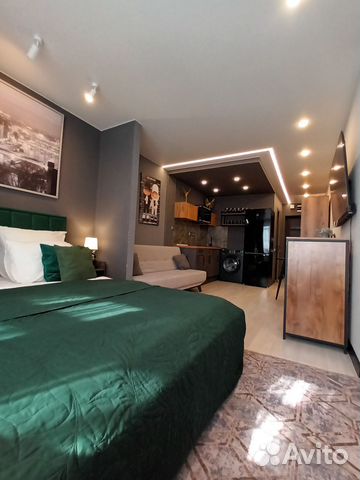 

Квартира-студия, 30 м², 2 кровати