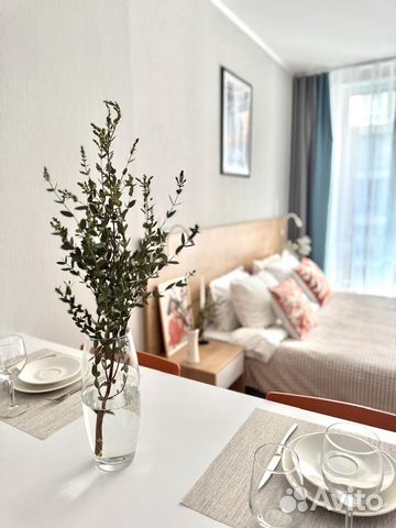 

Квартира-студия, 23 м², 1 кровать