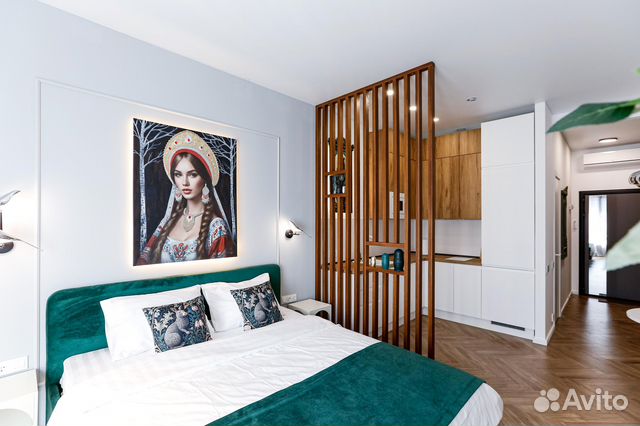 

Квартира-студия, 23 м², 1 кровать
