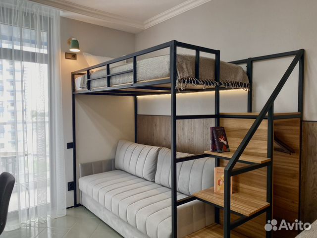 

Квартира-студия, 22 м², 3 кровати