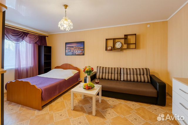 

1-к. квартира, 37 м², 2 кровати